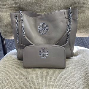 Tory Burch bag and wallet set